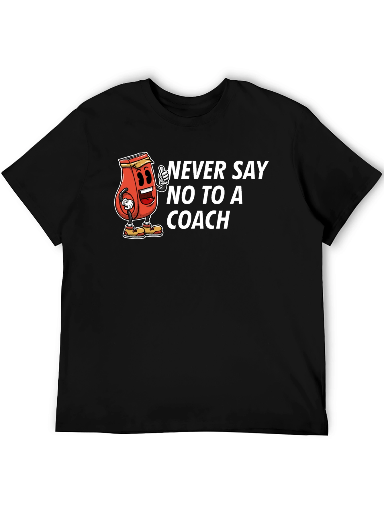 Never Say No to a Coach Graphic T-Shirt