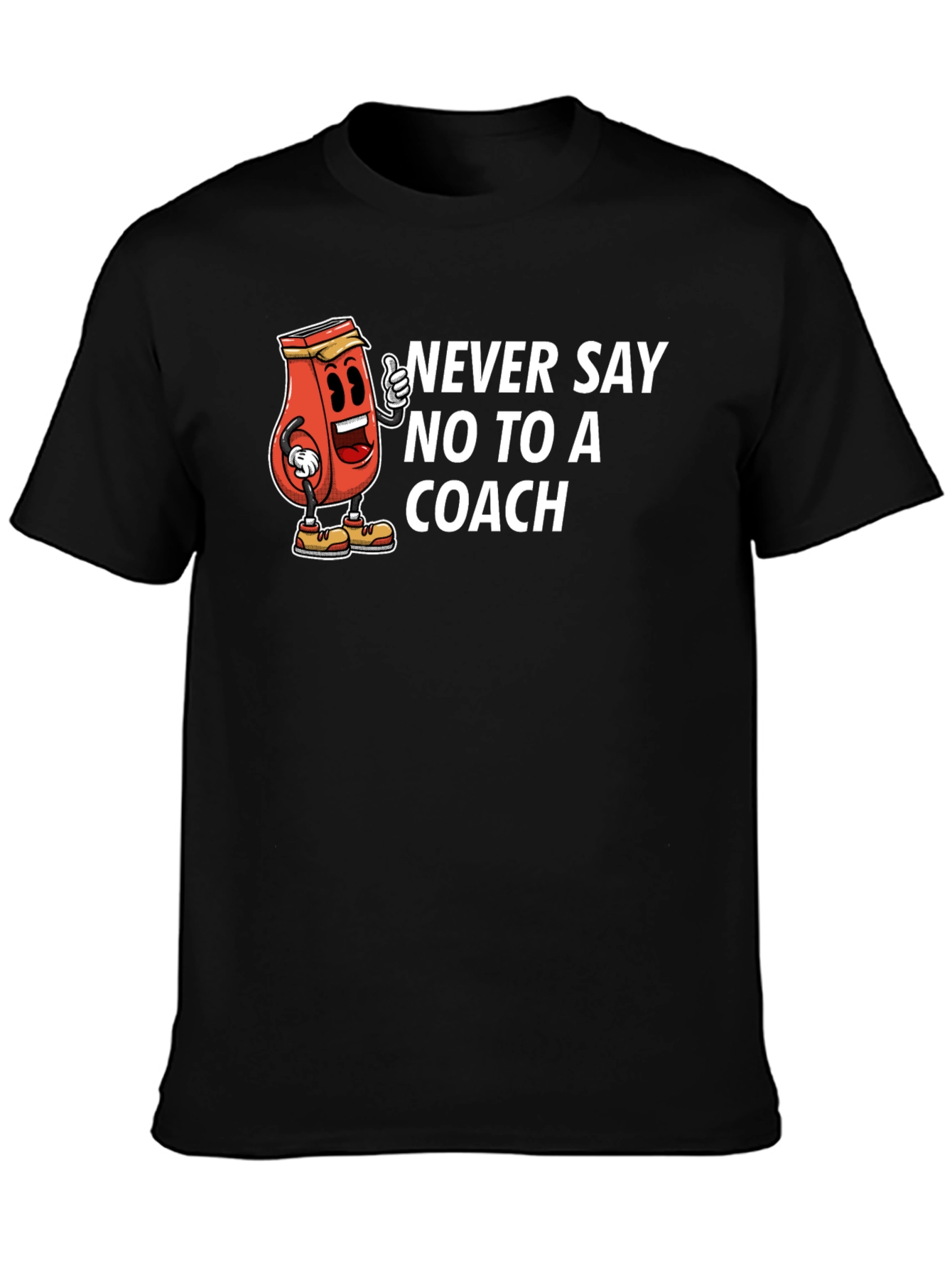 Never Say No to a Coach Graphic T-Shirt