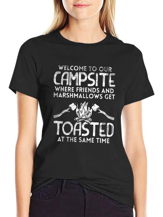 Campsite Friends & Marshmallows T-Shirt