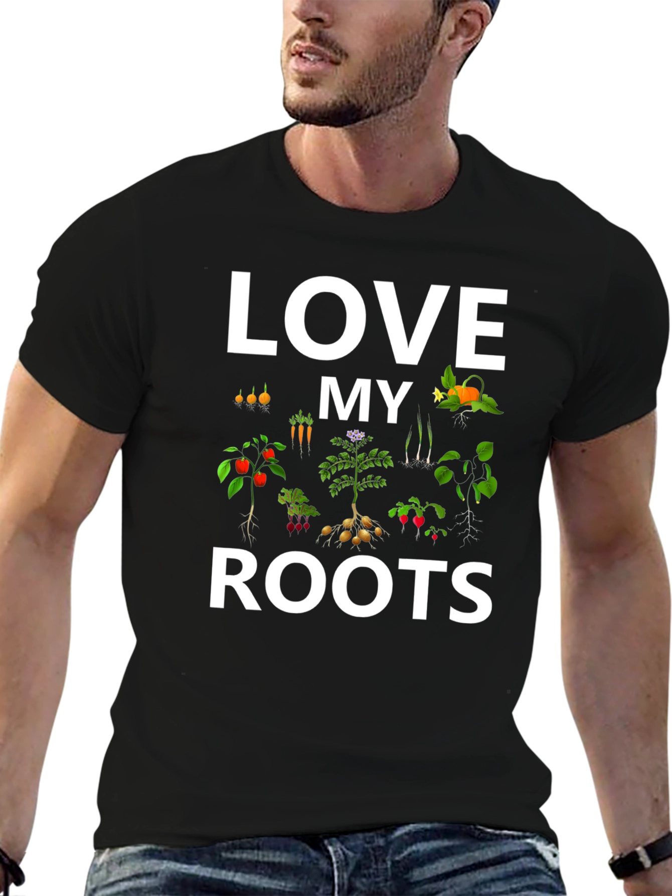 Love My Roots T-Shirt - Gardening Tee
