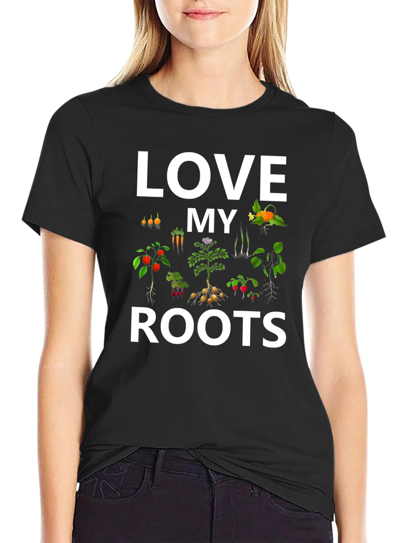 Love My Roots T-Shirt - Gardening Tee