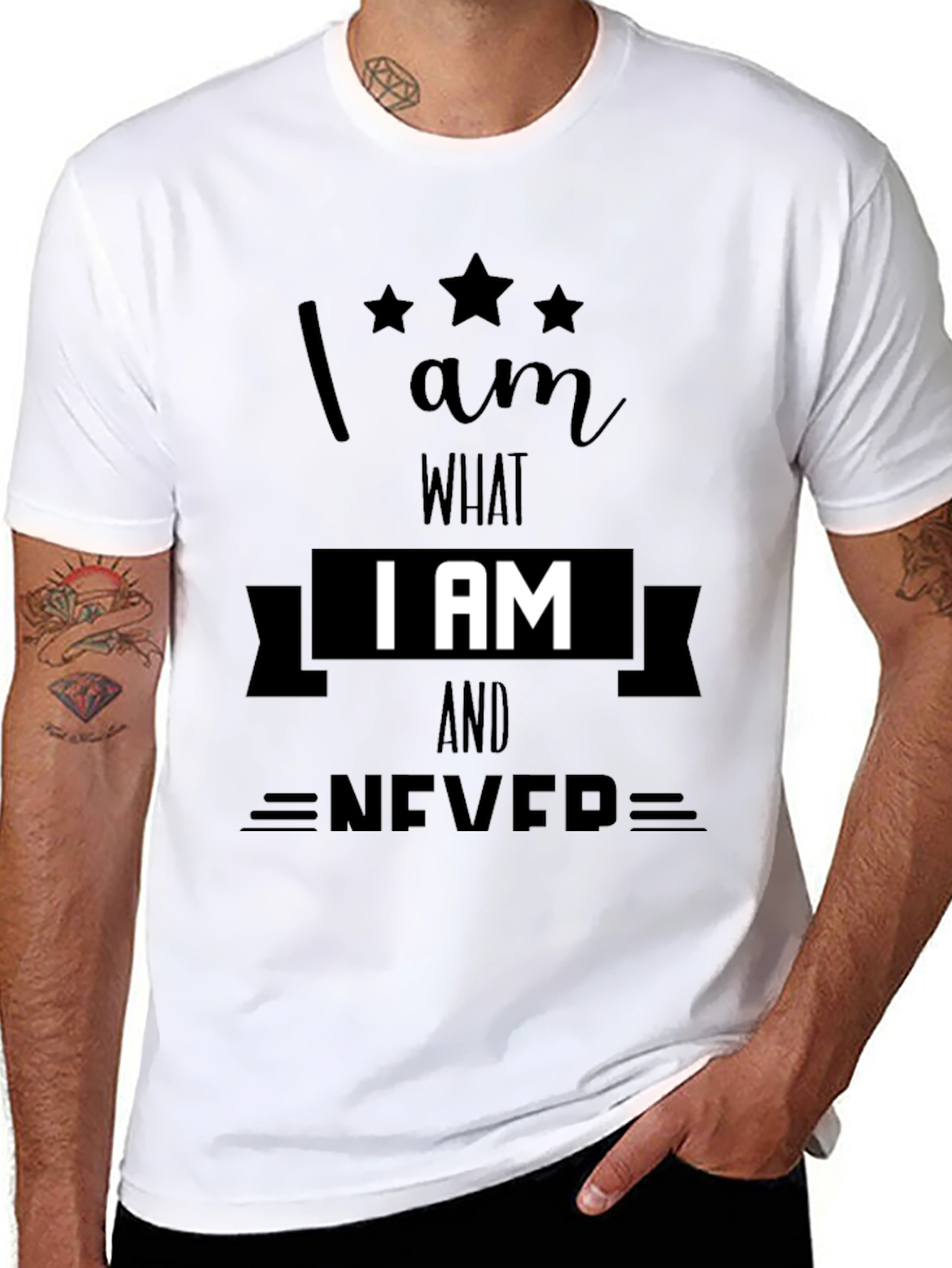 I AM What I AM T-Shirt - Never
