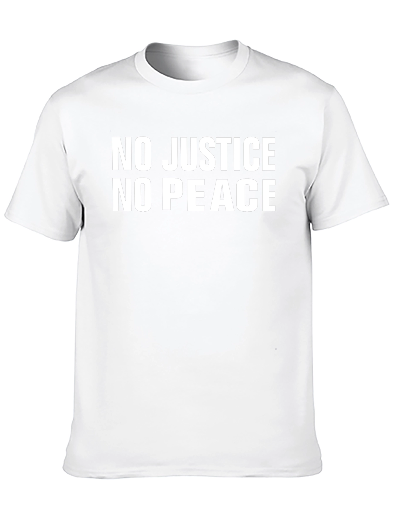 No Justice No Peace Black T-Shirt