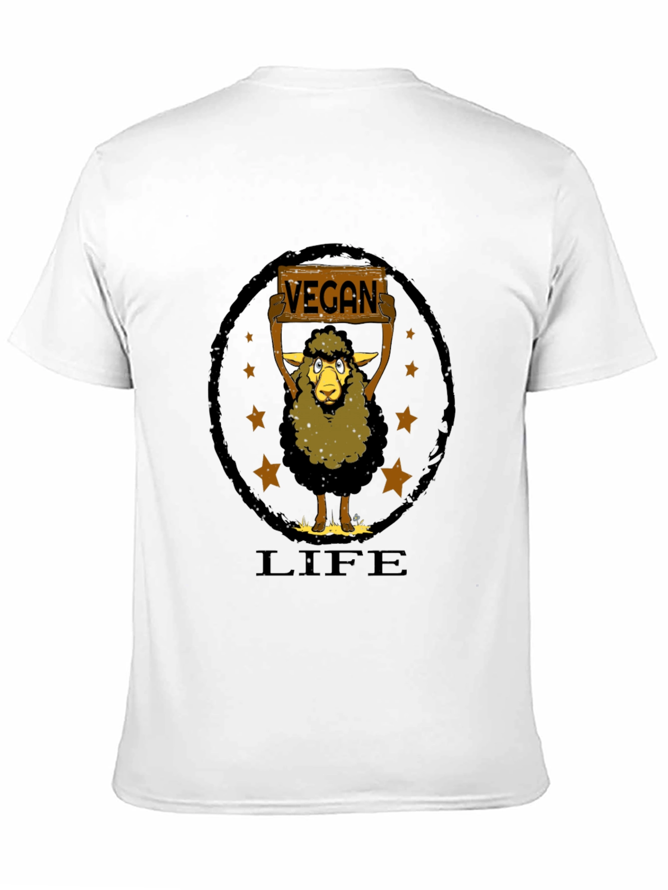 Vegan Life Sheep T-Shirt