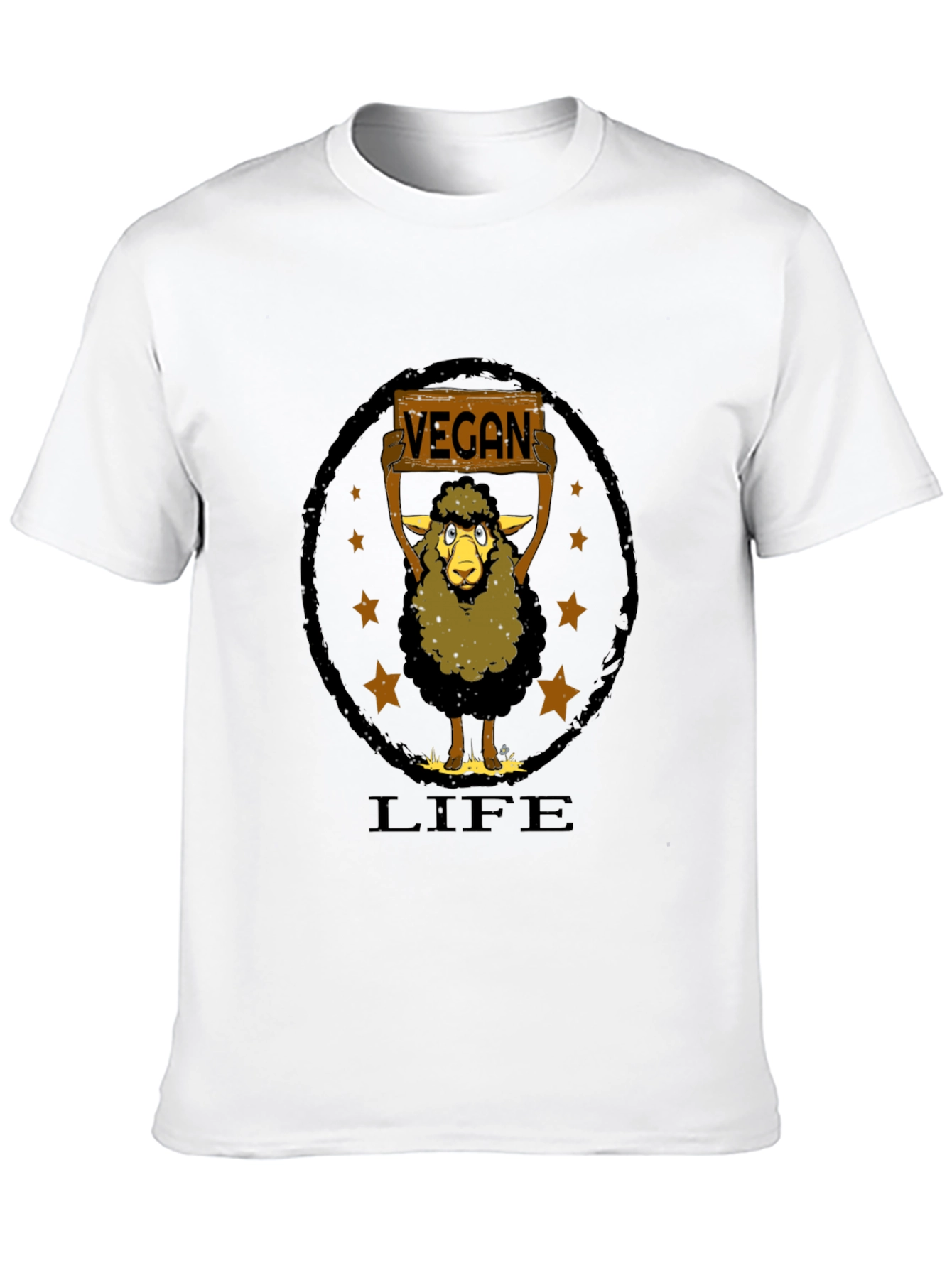 Vegan Life Sheep T-Shirt