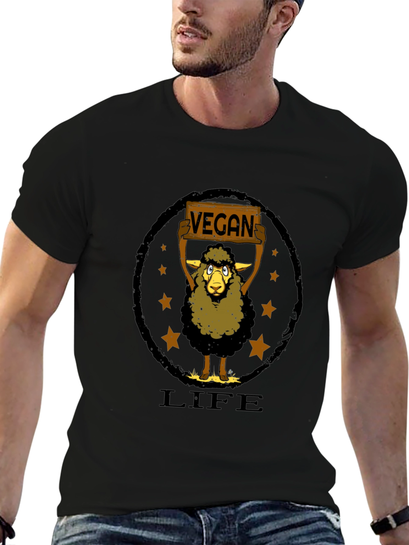 Vegan Life Sheep T-Shirt
