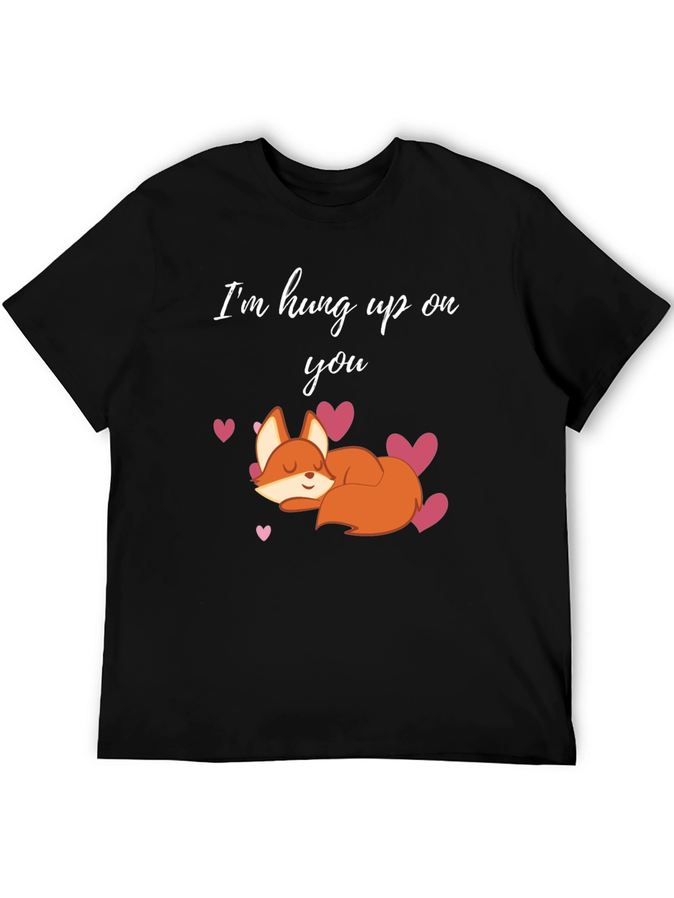 Im Hung Up On You Fox Valentines Day T-Shirt