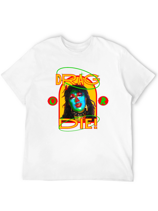 Drag or Die Graphic Tee - Black Unisex T-Shirt