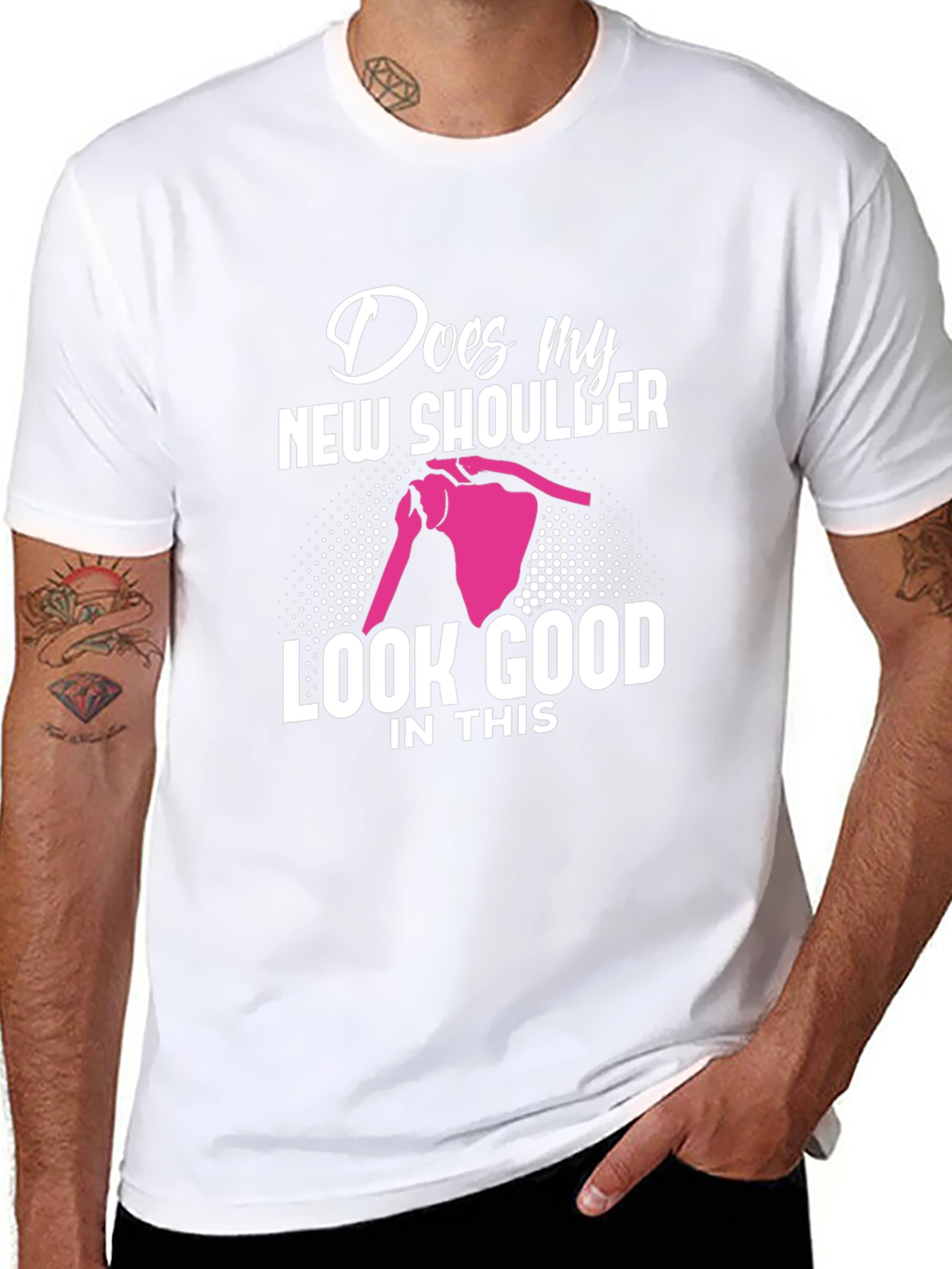 New Shoulder Graphic Tee