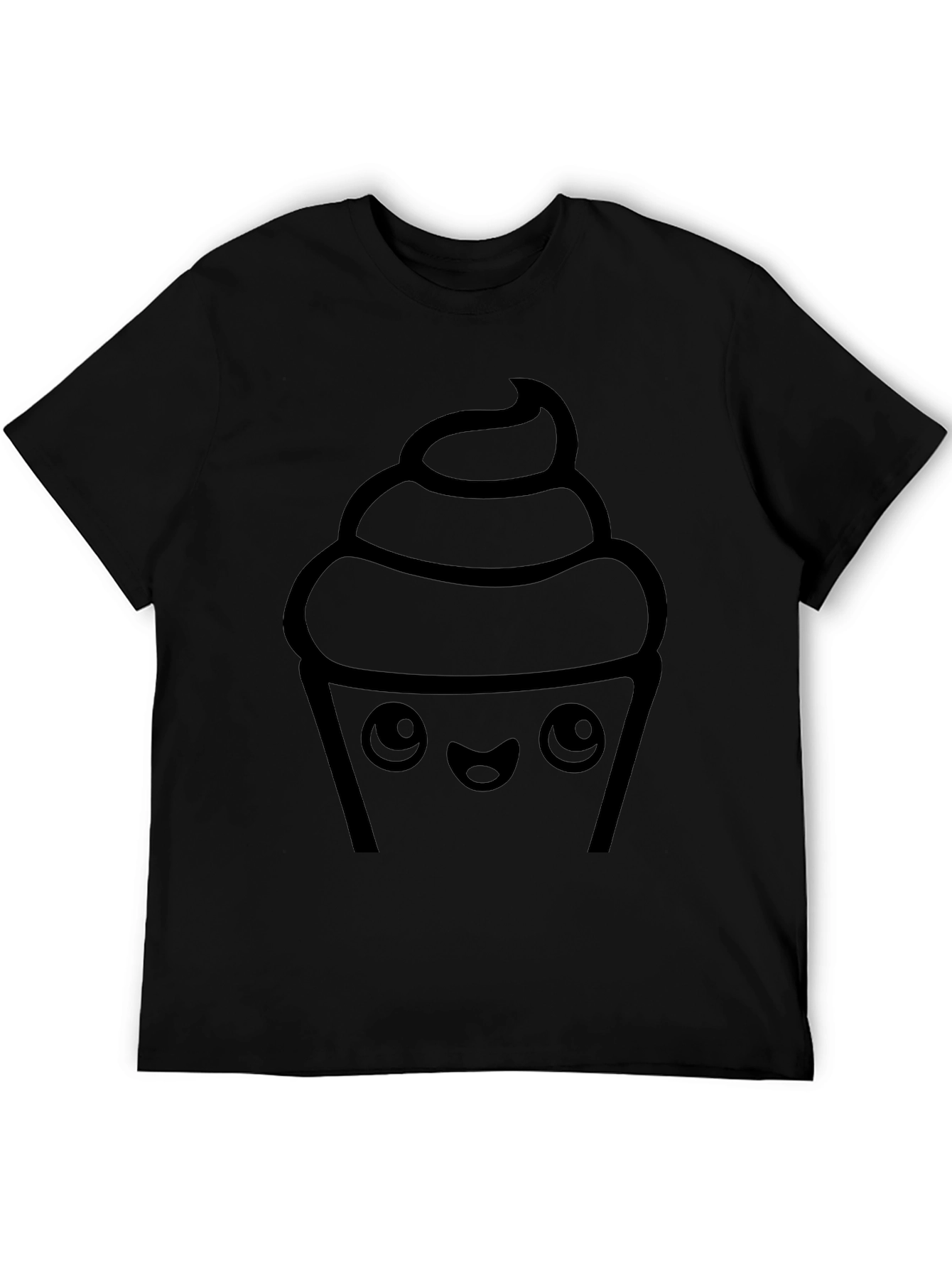 Cute Cupcake Graphic Print Tee