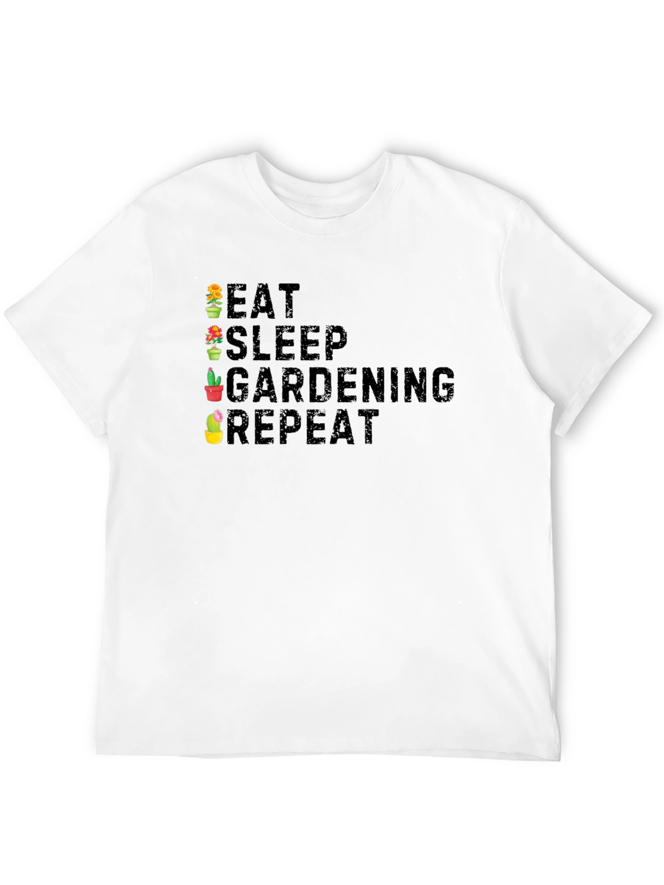 Eat Sleep Gardening Repeat T-Shirt