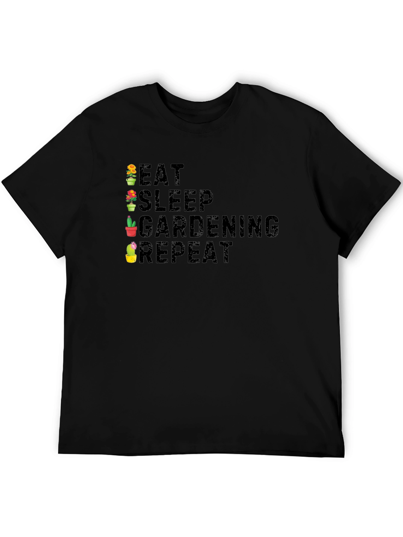 Eat Sleep Gardening Repeat T-Shirt
