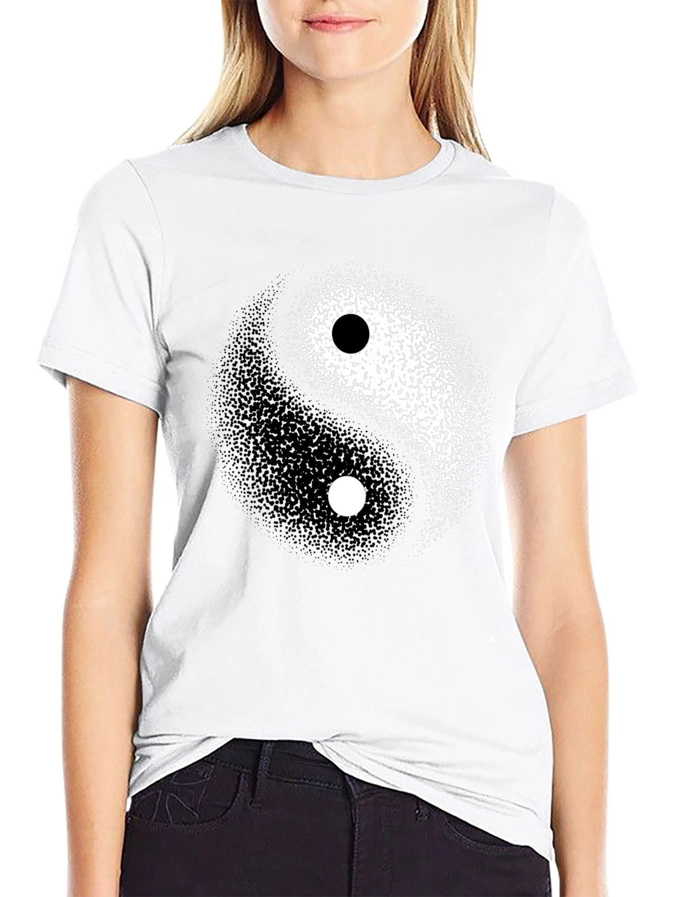 Yin Yang Graphic Tee - Balance & Style