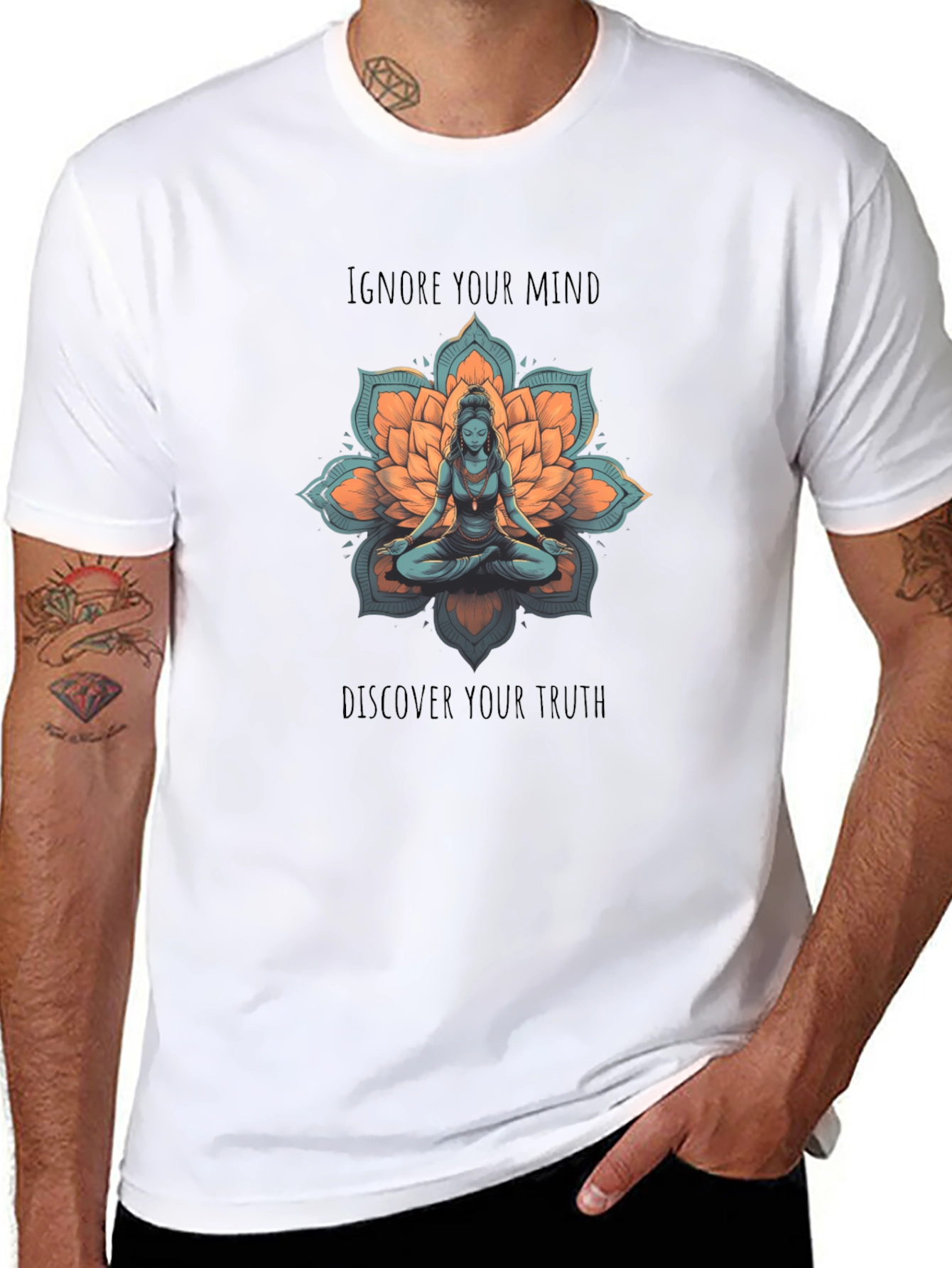 Meditative Mind T-Shirt - Discover Your Truth