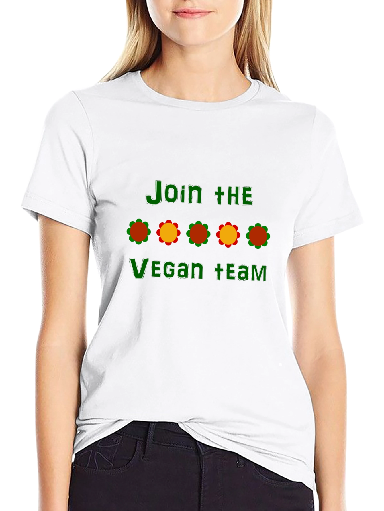 Vegan Team T-Shirt - Plant-Based Power!