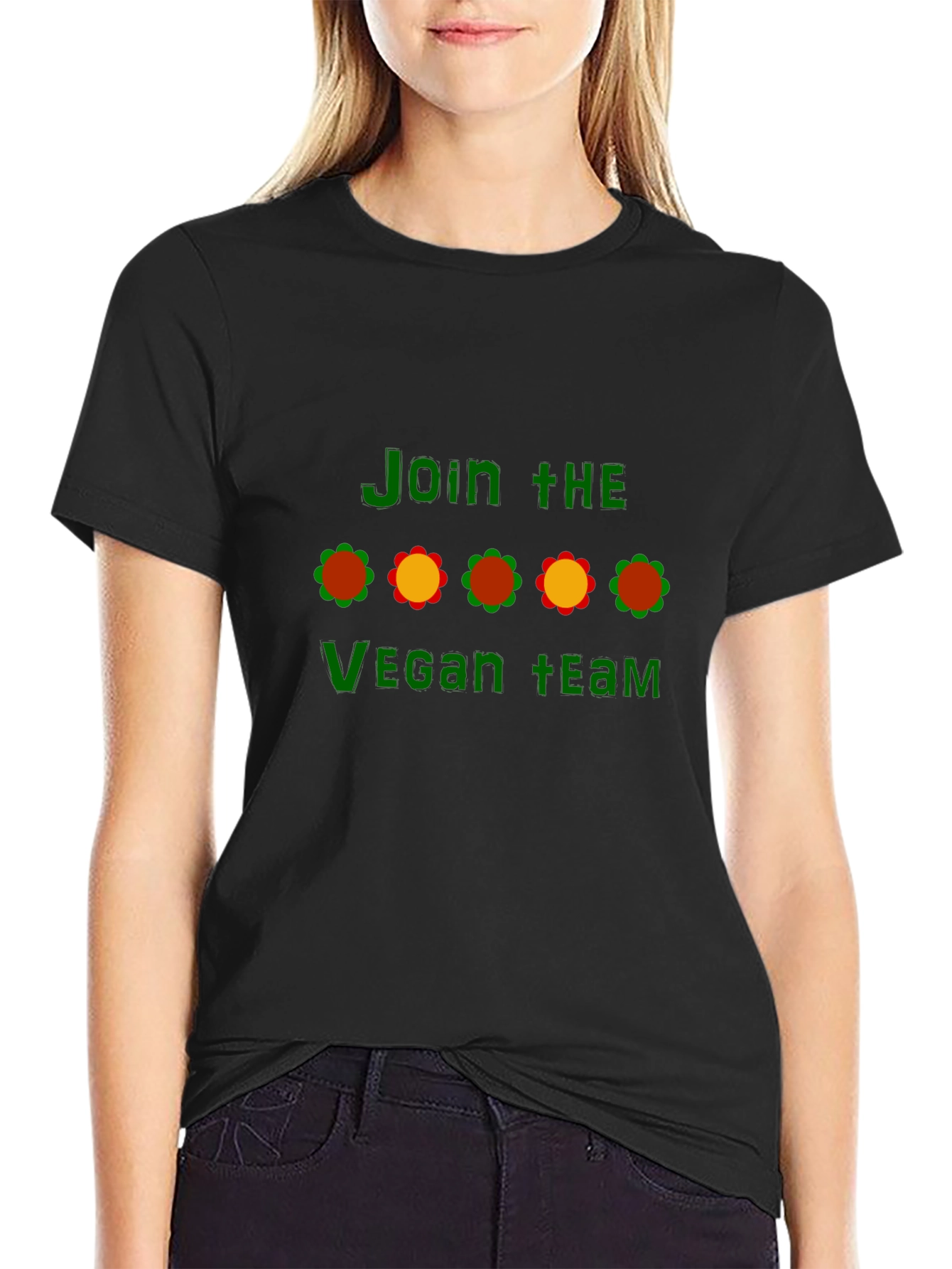Vegan Team T-Shirt - Plant-Based Power!