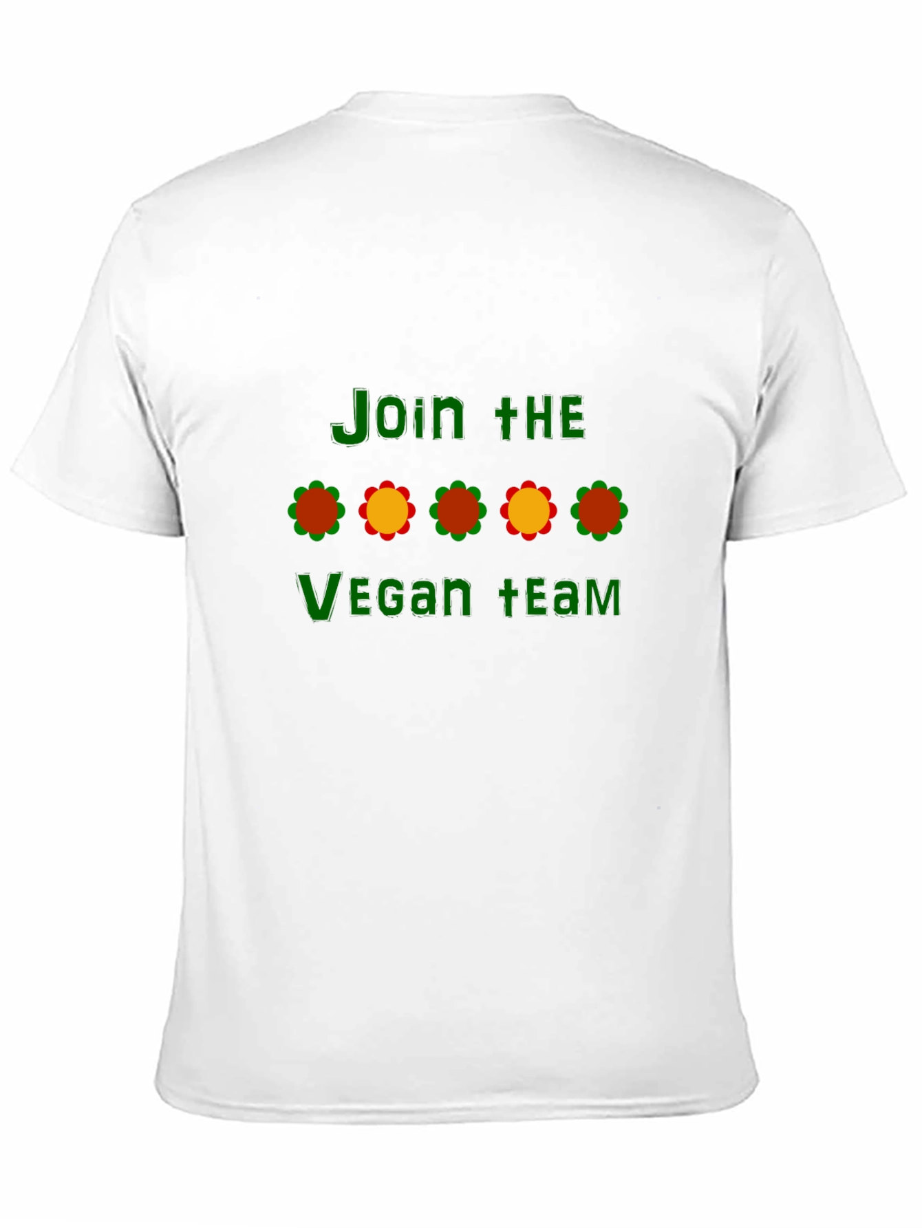 Vegan Team T-Shirt - Plant-Based Power!