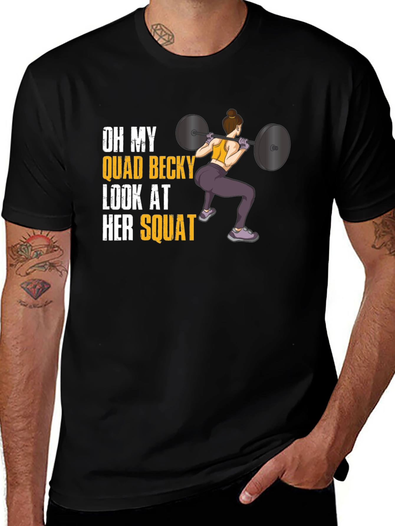 Oh My Quad Becky Look At Her Squat T-Shirt