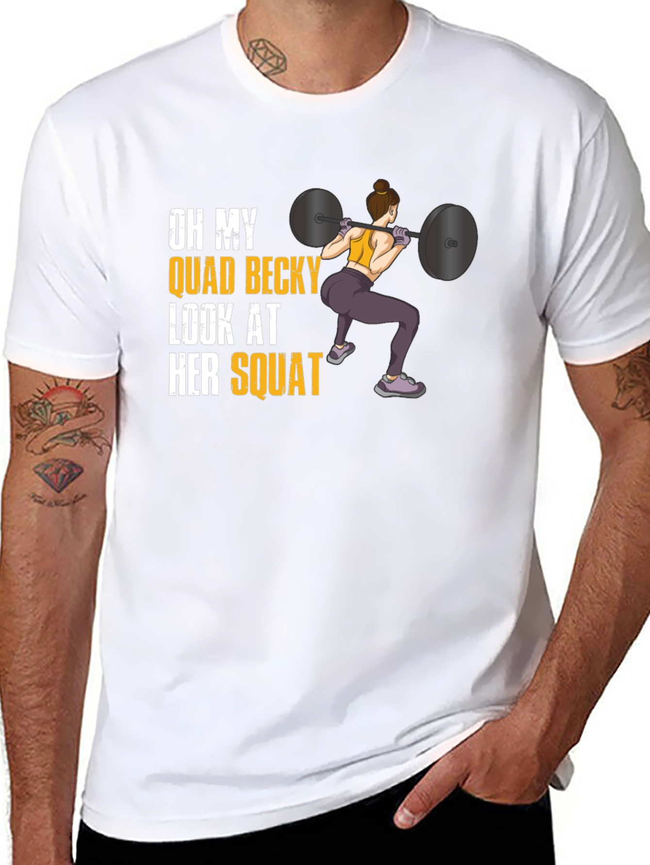 Oh My Quad Becky Look At Her Squat T-Shirt