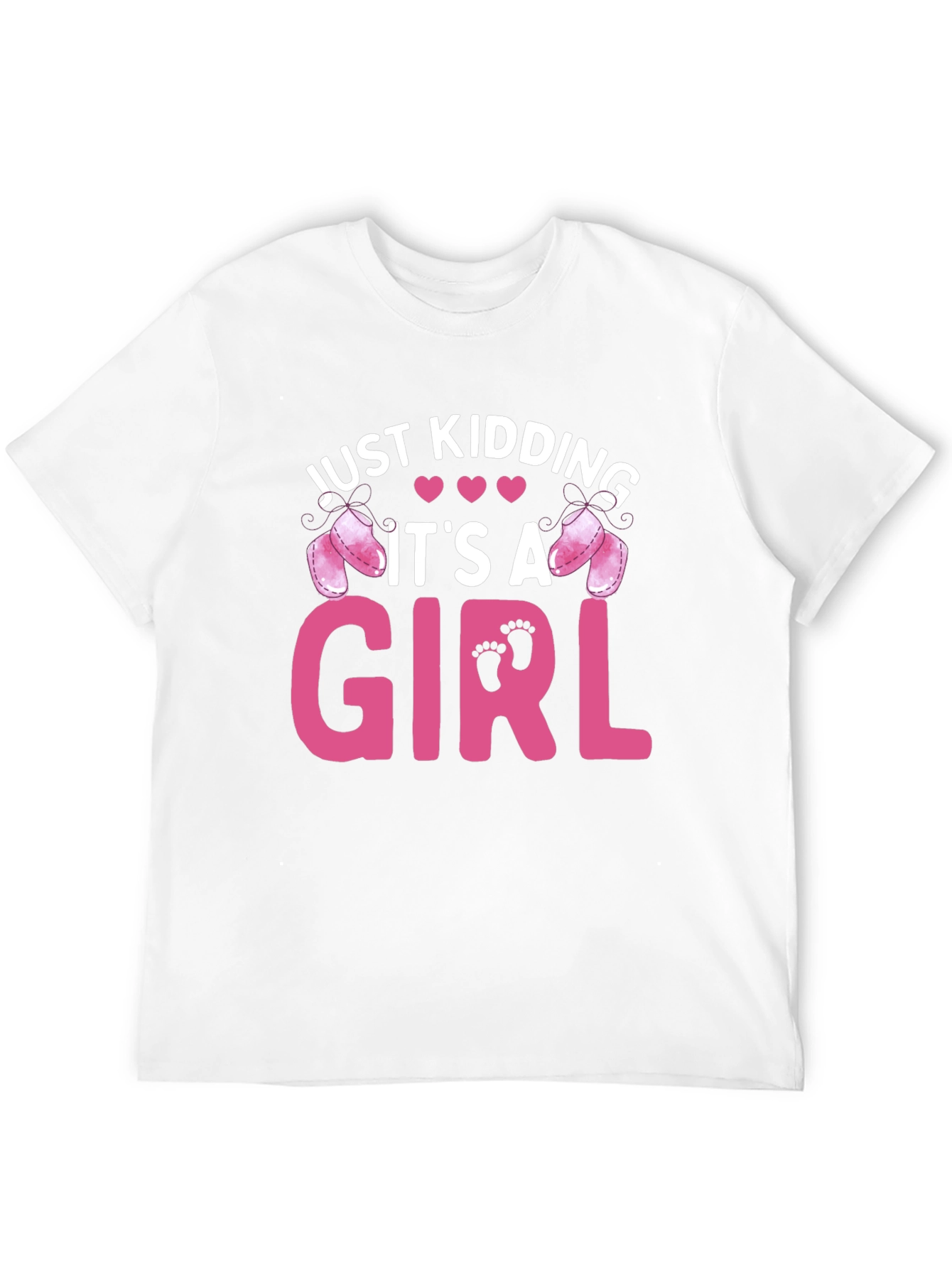 Its a Girl T-Shirt - Baby Shower Reveal Tee