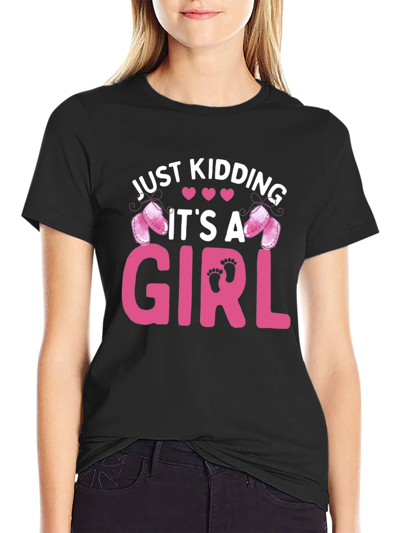 Its a Girl T-Shirt - Baby Shower Reveal Tee
