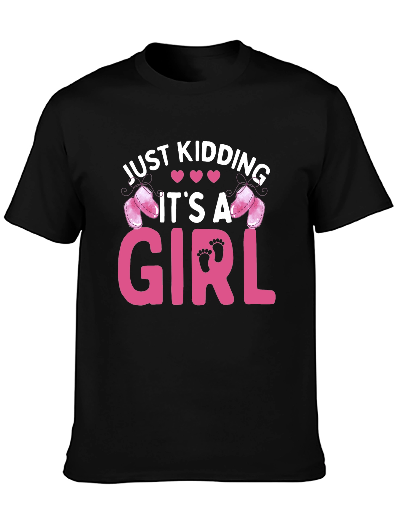 Its a Girl T-Shirt - Baby Shower Reveal Tee
