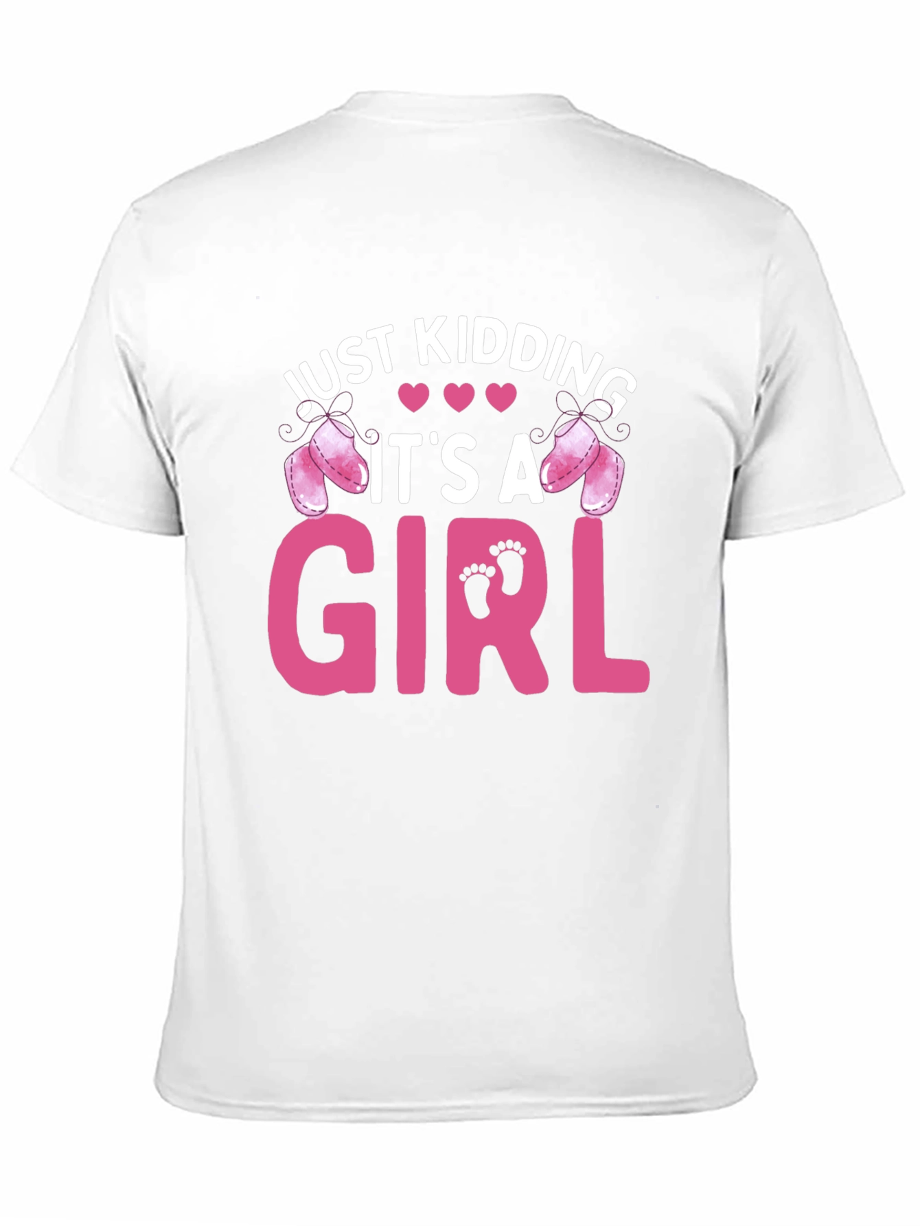 Its a Girl T-Shirt - Baby Shower Reveal Tee