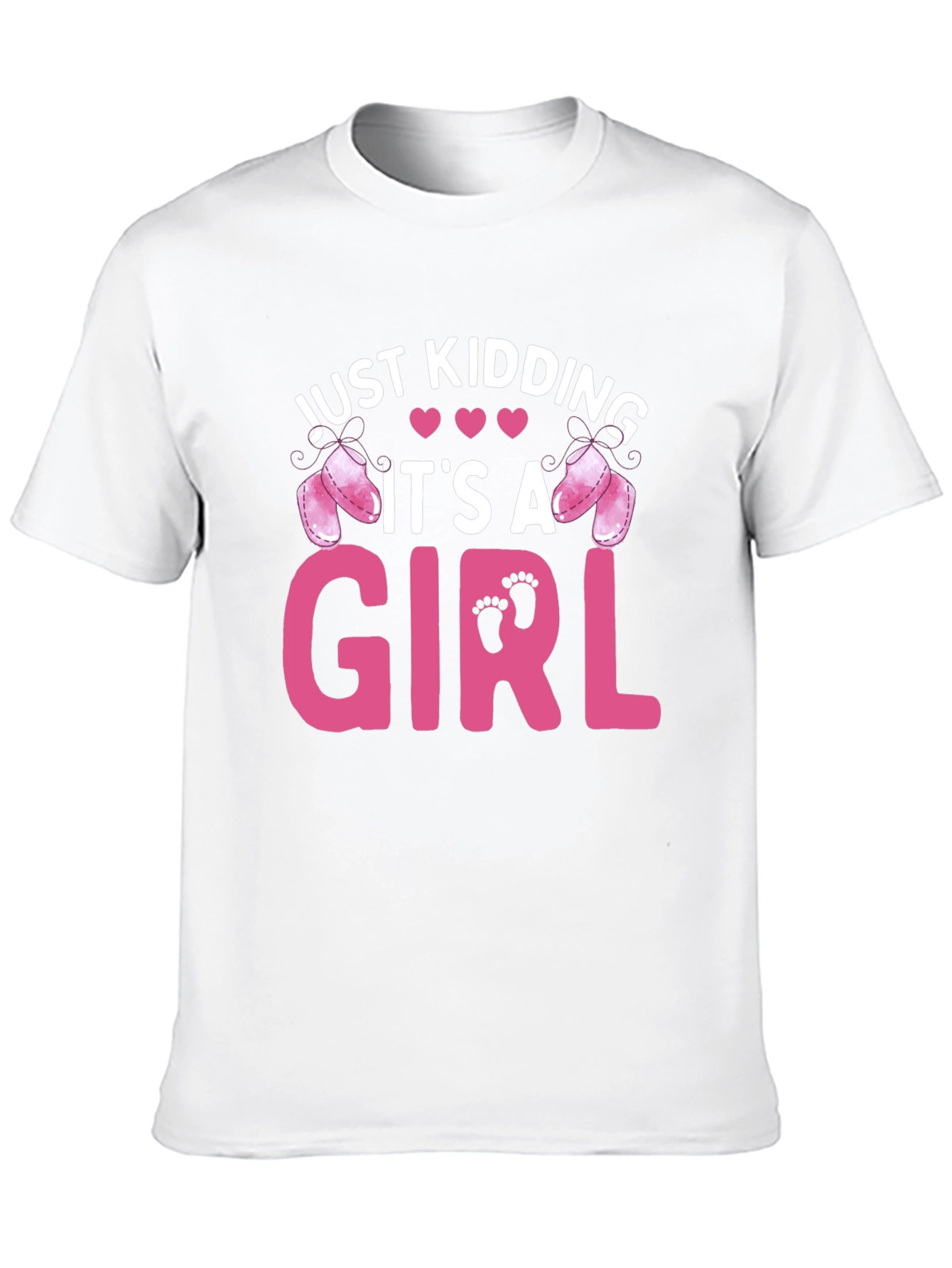 Its a Girl T-Shirt - Baby Shower Reveal Tee