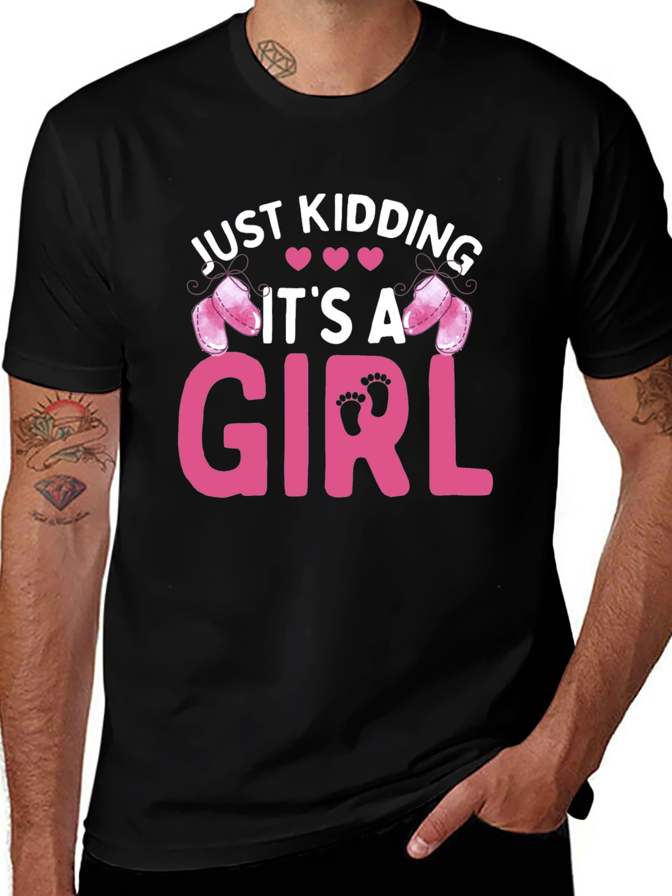 Its a Girl T-Shirt - Baby Shower Reveal Tee