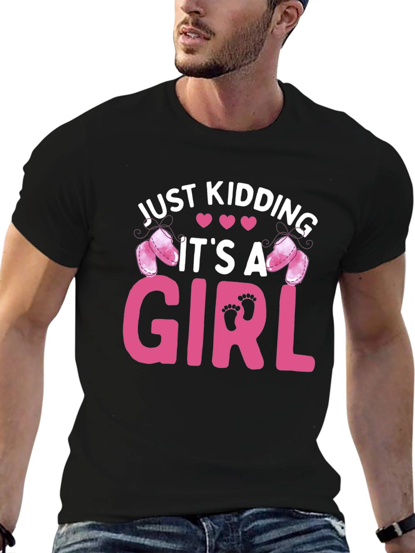 Its a Girl T-Shirt - Baby Shower Reveal Tee