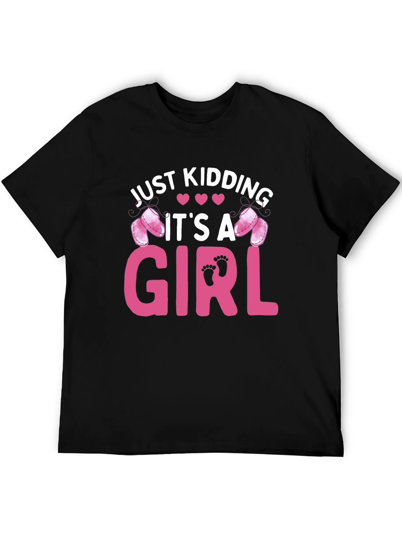 Its a Girl T-Shirt - Baby Shower Reveal Tee