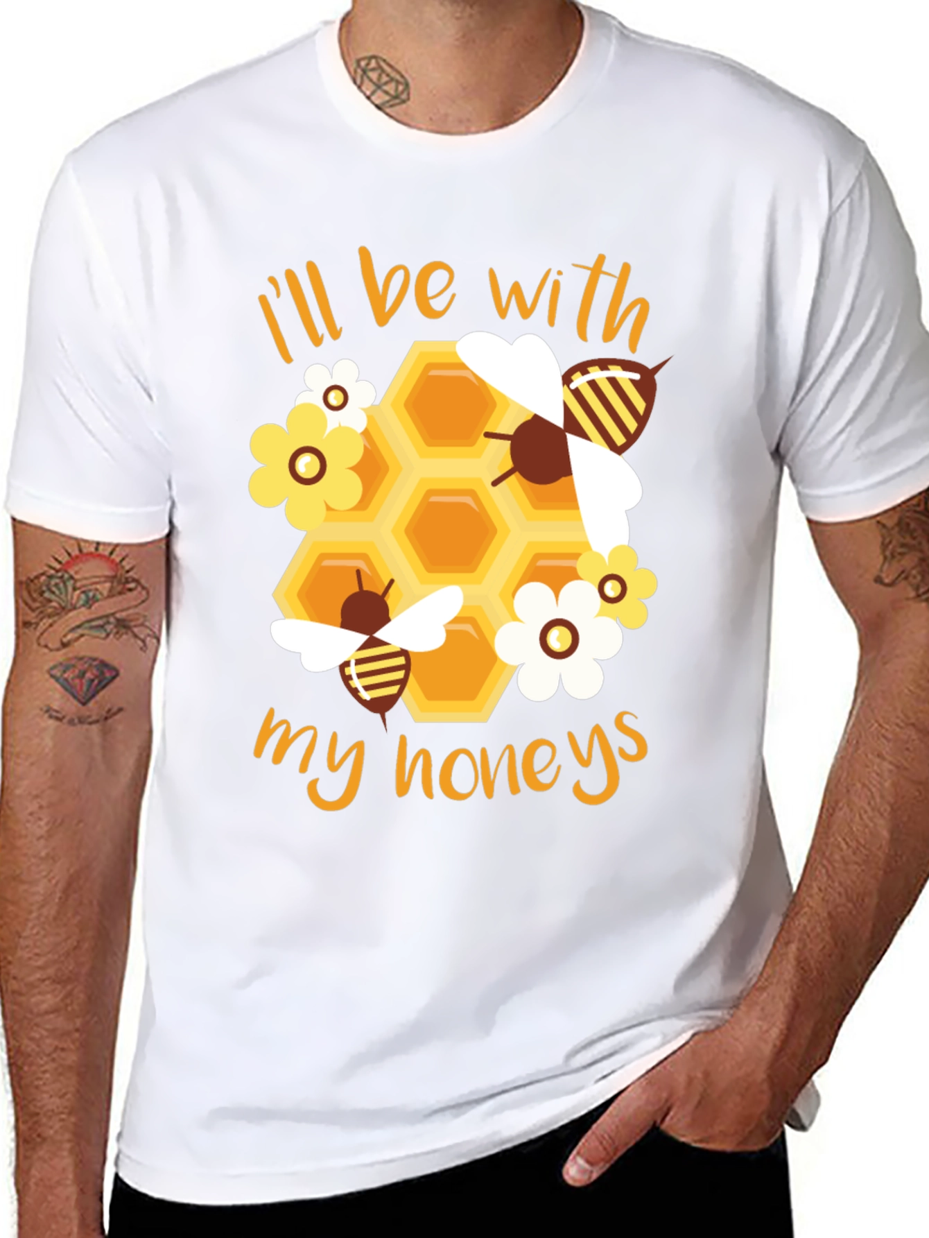 Ill Be With My Honeys T-Shirt
