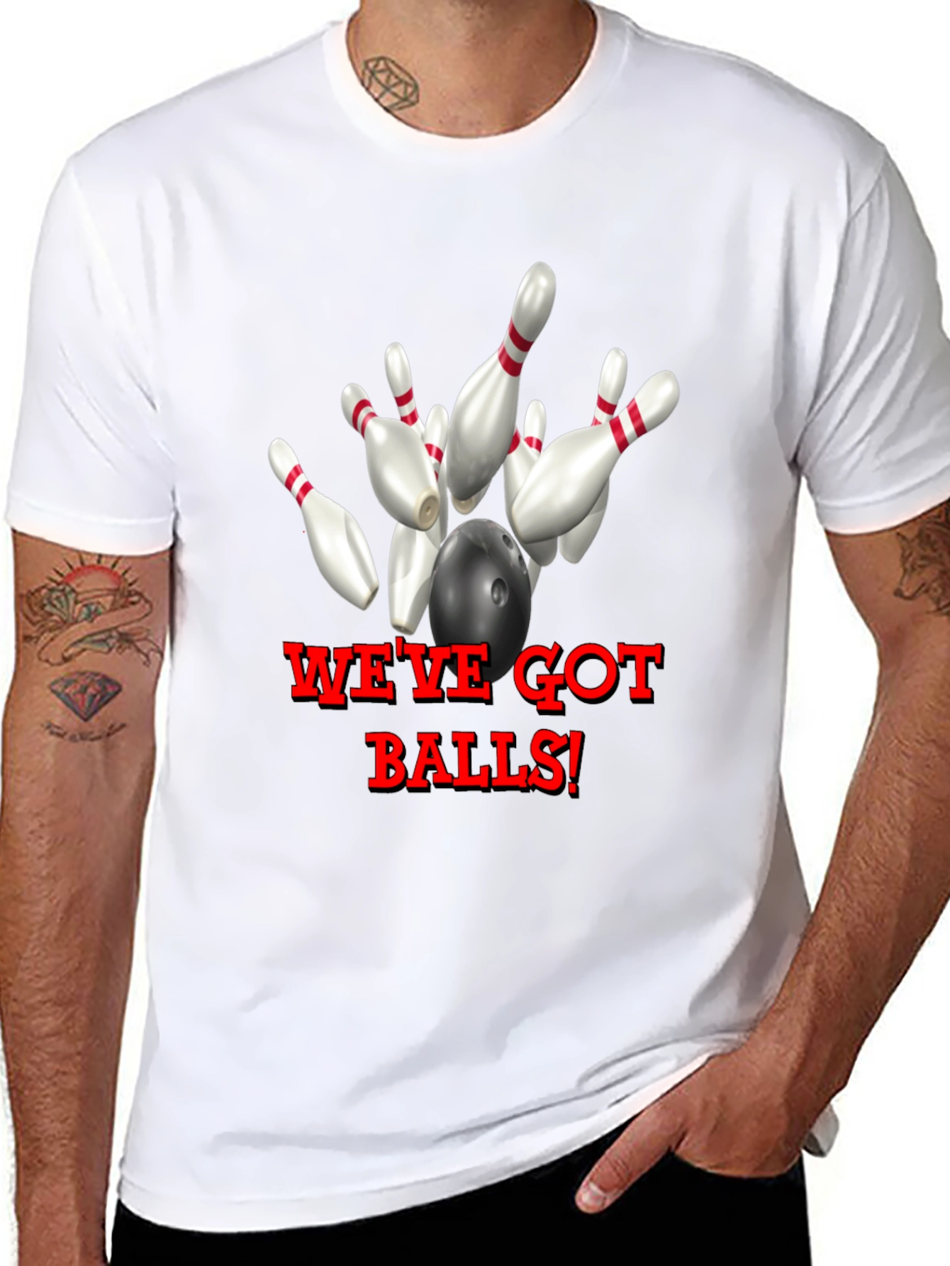 Bowling T-Shirt - Weve Got Balls!