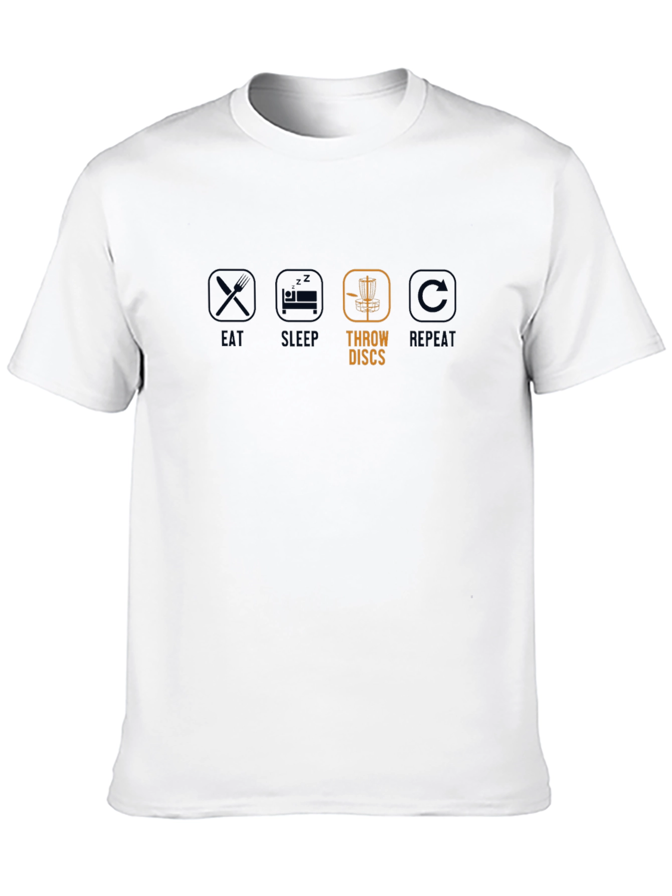Eat Sleep Throw Discs Repeat T-Shirt