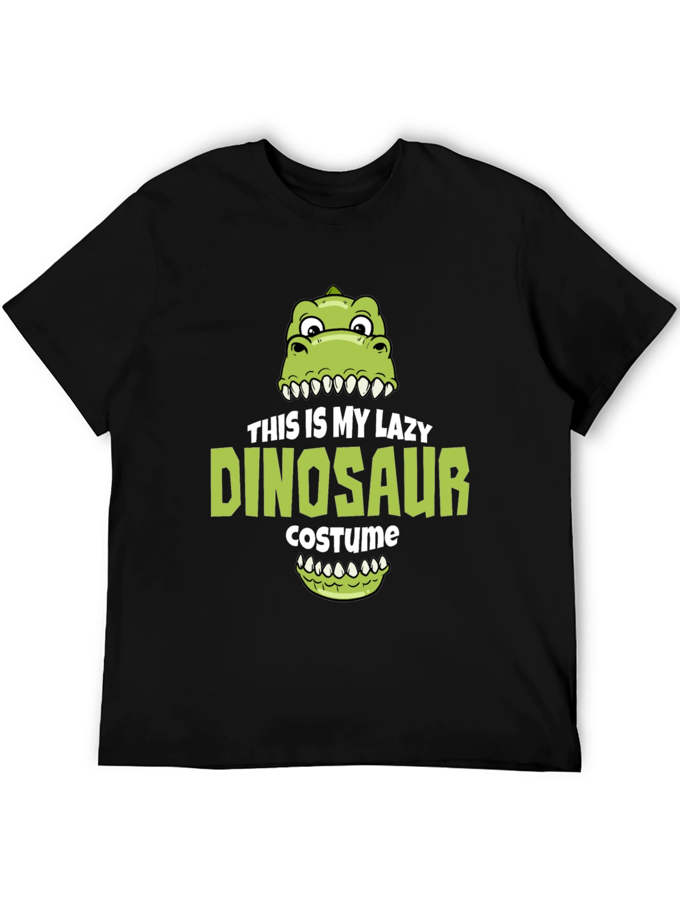 Lazy Dinosaur Costume T-Shirt Funny Halloween