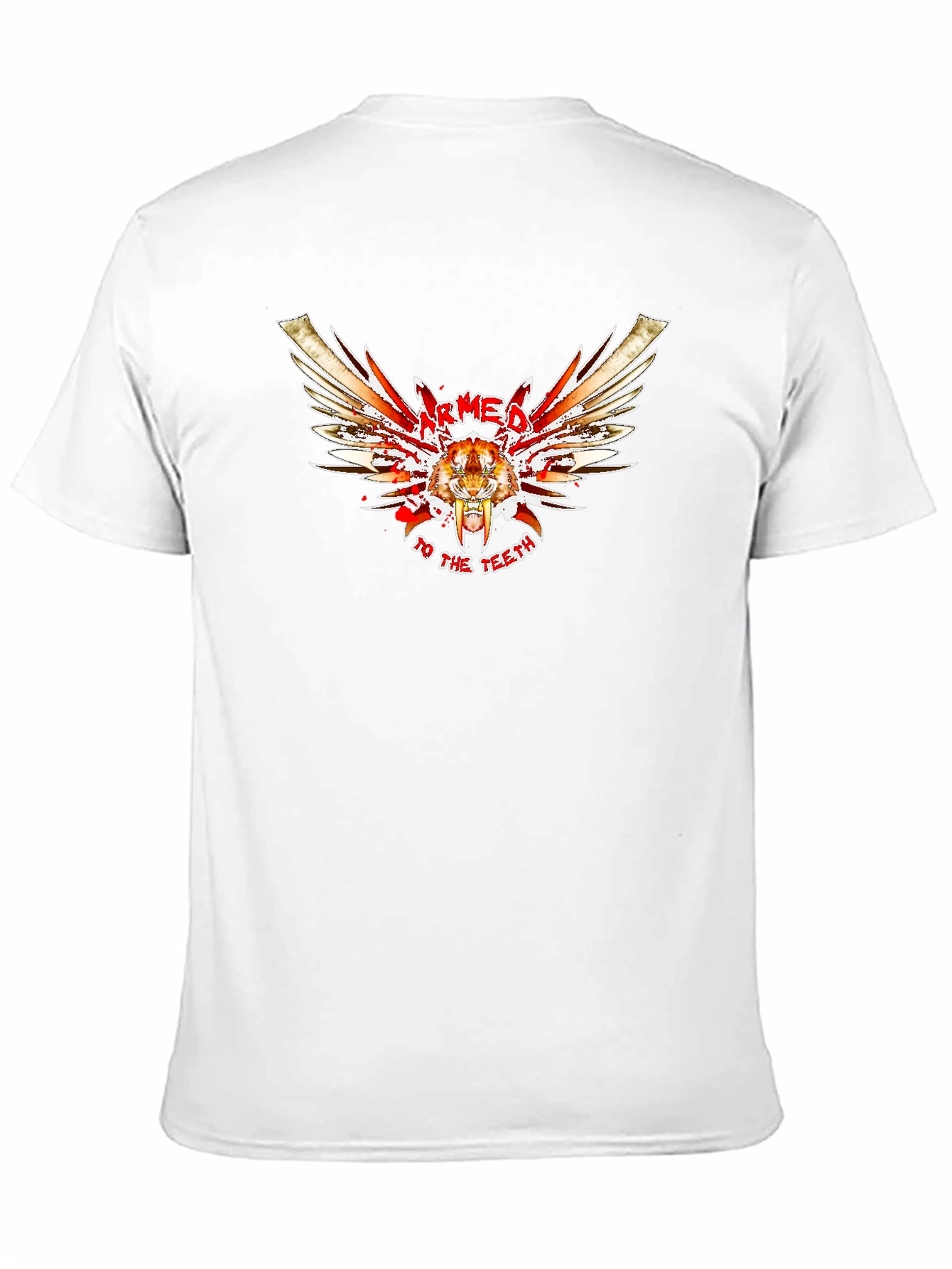 Armed to the Teeth Graphic Tee - Black