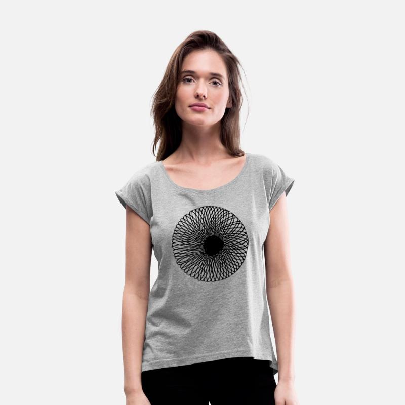 Geometric Optical 3d Circle Lines Illusion