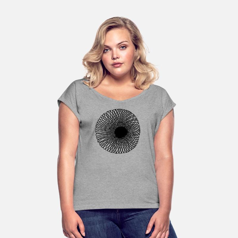 Geometric Optical 3d Circle Lines Illusion