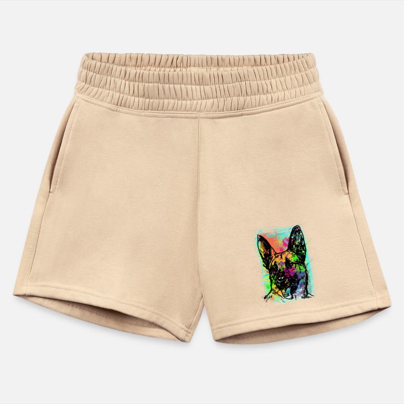 German Shepherd Colorful Pop Art