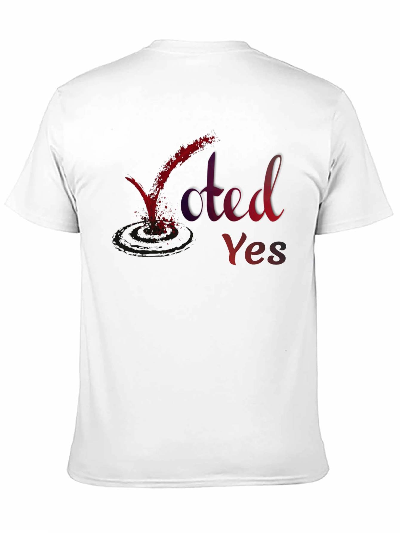 Voted Yes Graphic Tee - Express Yourself!