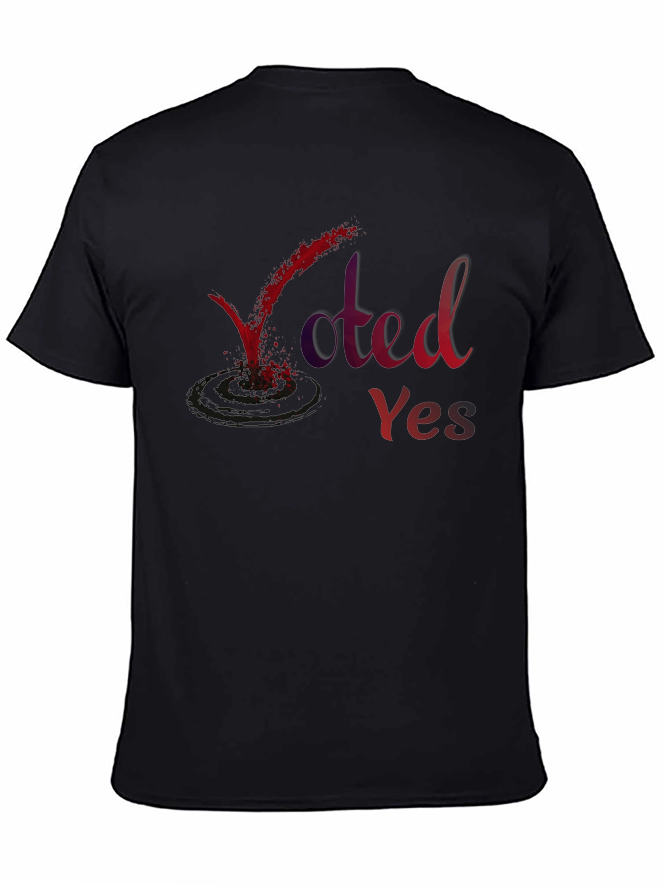 Voted Yes Graphic Tee - Express Yourself!