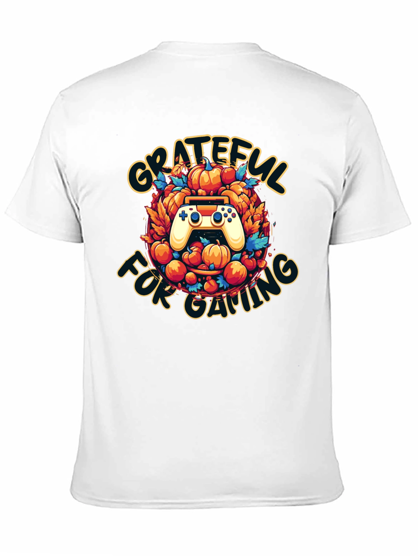 Grateful for Gaming T-Shirt - Gamer Thanksgiving Tee