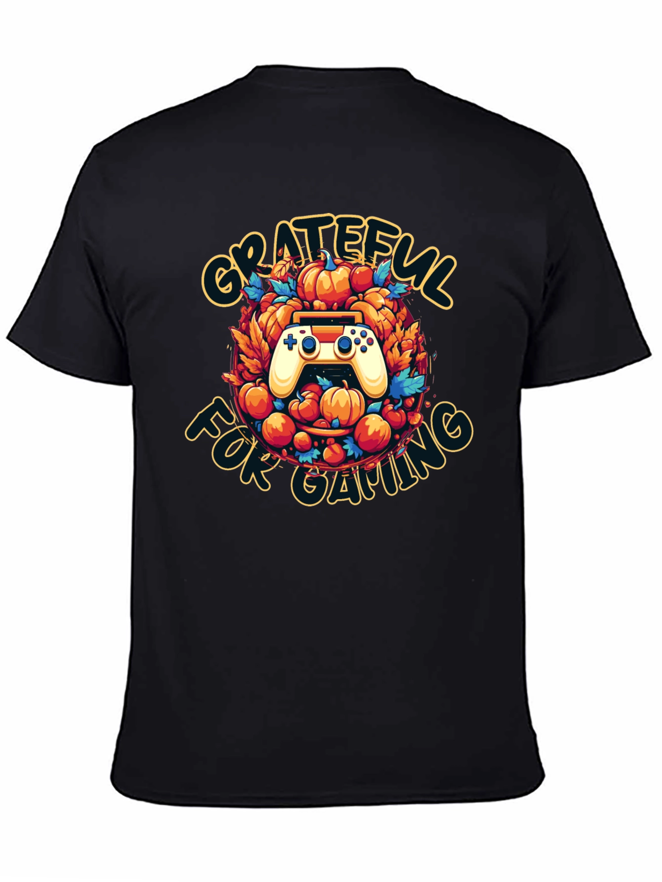 Grateful for Gaming T-Shirt - Gamer Thanksgiving Tee