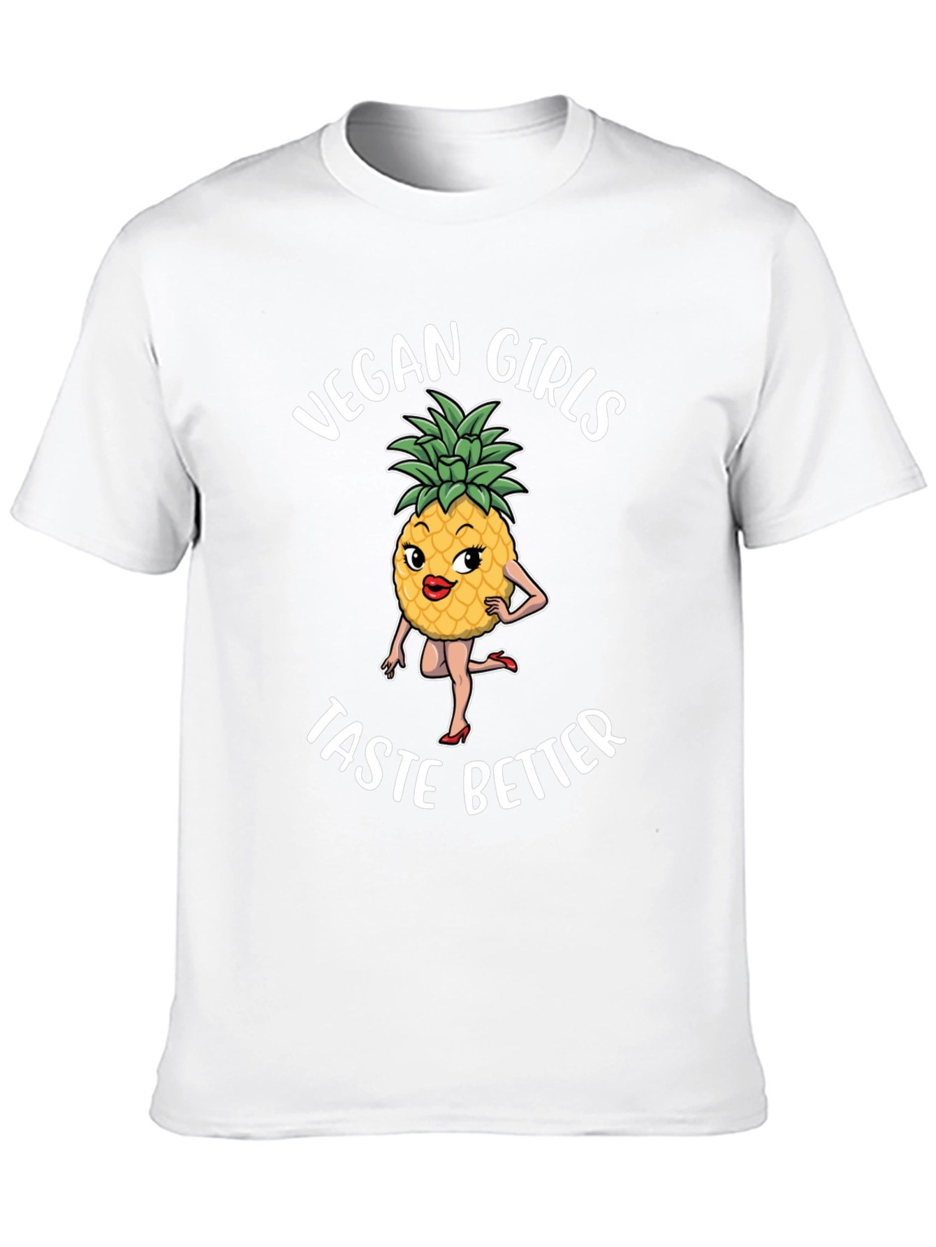 Vegan Girls Taste Better Graphic T-Shirt