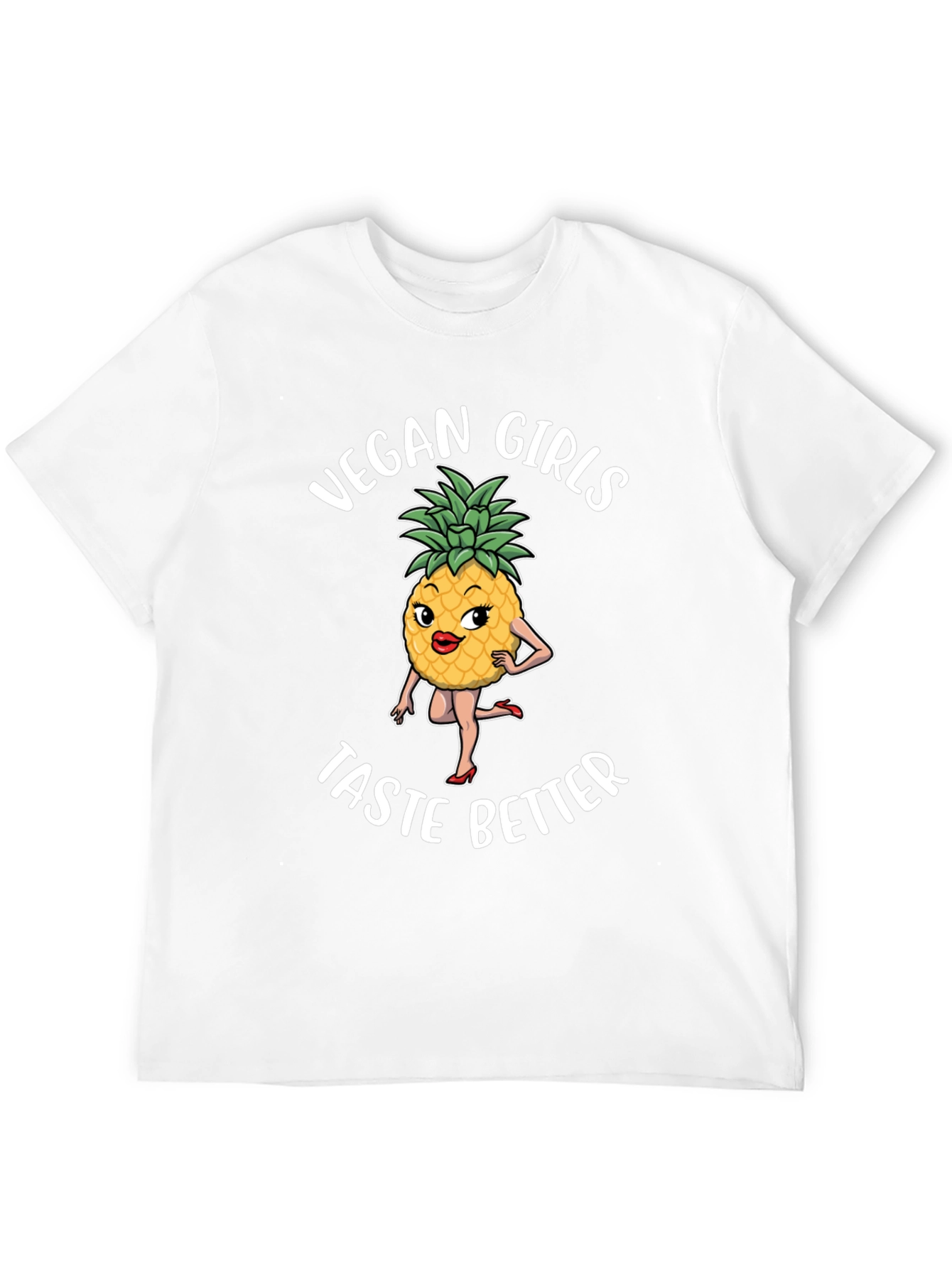 Vegan Girls Taste Better Graphic T-Shirt