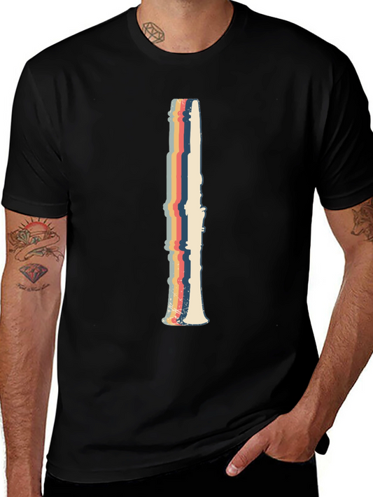 Retro Clarinet T-Shirt - Vintage Style Music Tee