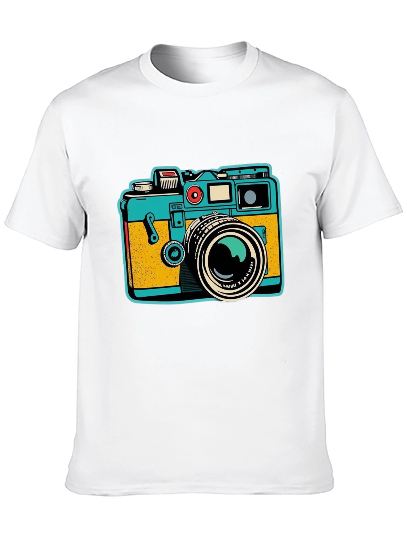 Retro Camera Graphic T-Shirt