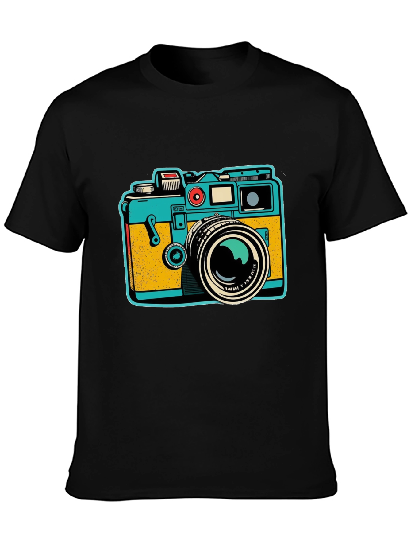 Retro Camera Graphic T-Shirt
