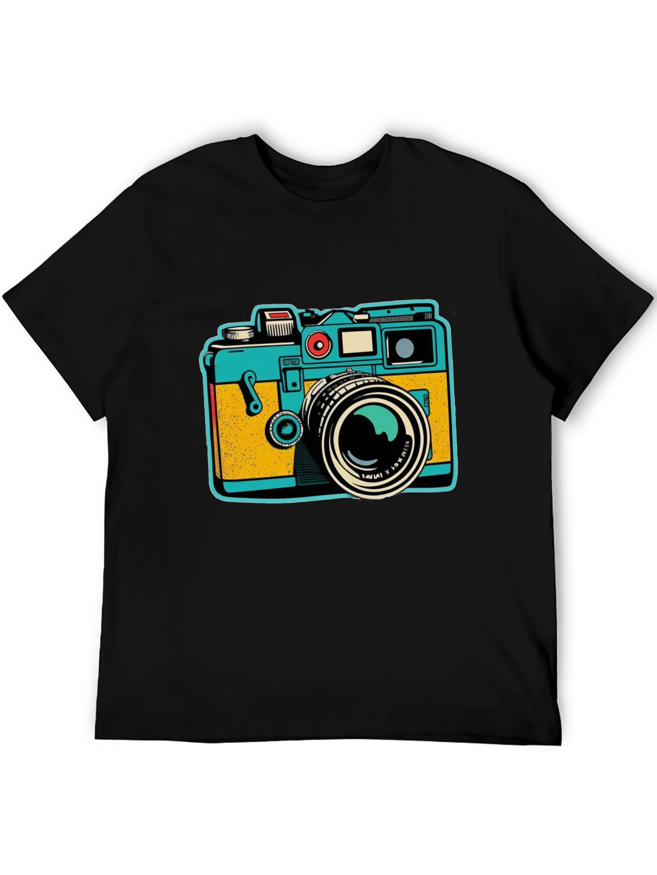 Retro Camera Graphic T-Shirt