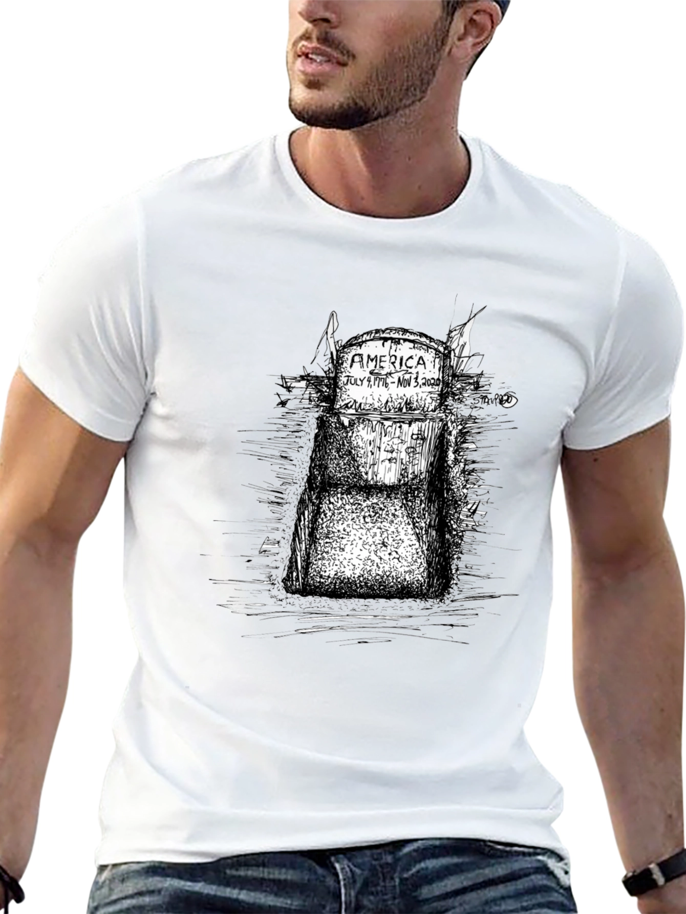 America RIP July 4th - Nov 3rd Graphic Tee